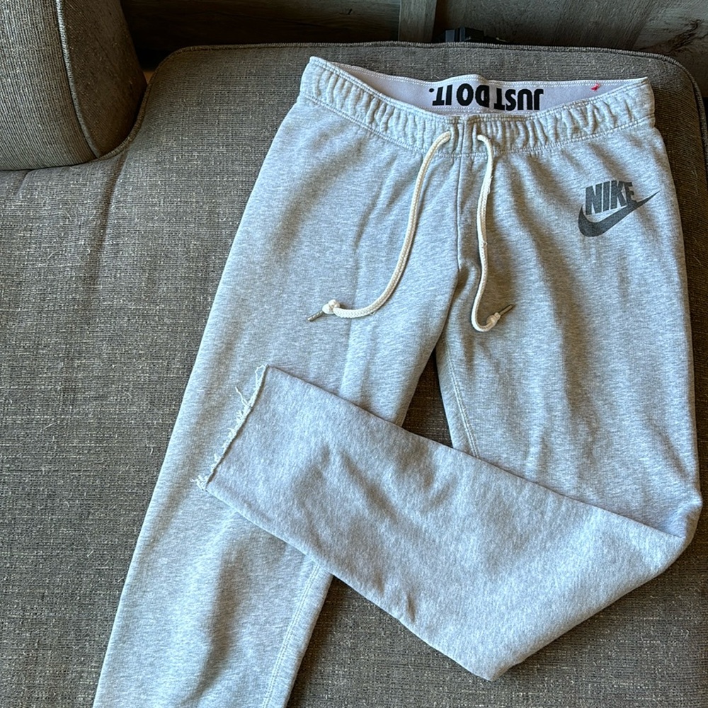 like new cut off Nike sweats. amazing condition!